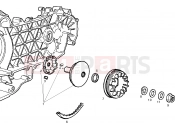 DERBI GP1 250 Variator assembly