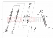 derbi GP1 50 OPEN F.fork-R.shock absorber