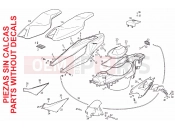 derbi GP1 50 OPEN Saddle