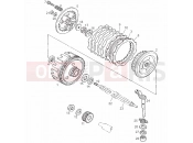 DERBI GPR 125 RACING & R 125 Clutch