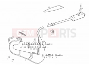 DERBI GPR 125 RACING & R 125 Exhaust unit