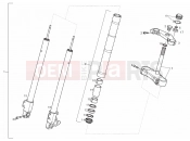 DERBI GPR 125 RACING & R 125 Front fork MARZOCCHI