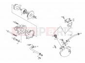 DERBI GPR 125 RACING & R 125 Water pump