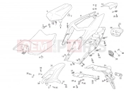 derbi GPR 50 2T Saddle