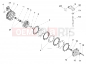 DERBI GPR 50 2T Kuplung