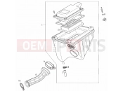 DERBI GPR 50 2T Air filter