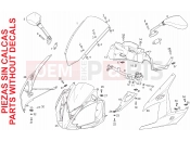 DERBI GPR 50 2T Body