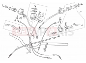 DERBI GPR 50 NUDE Handlebar - Controls