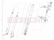 DERBI GPR 50 Racing Front fork MARZOCCHI