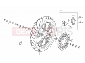 DERBI GPR 50 Racing Front wheel