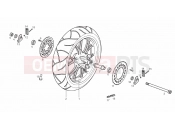 DERBI GPR 50 Racing Rear wheel