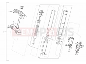 derbi GPR 50 Racing teleszkóp első