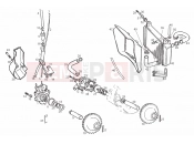 DERBI GPR 50 Replica Racing Cooling system