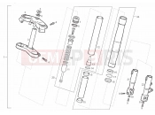 DERBI GPR 50 Replica Racing Front fork