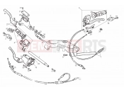 DERBI GPR 50 Replica Racing Handlebar - Controls