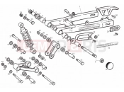 DERBI GPR 50 Replica Racing Swing arm