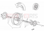 derbi Mulhacen 650 (659) Rear wheel