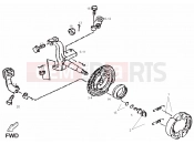 DERBI QUAD DXR 200 Guide roller