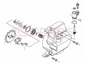 DERBI QUAD DXR 200 Odometer gear