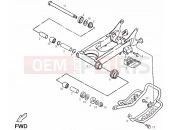 DERBI QUAD DXR 200 Swing arm