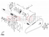 DERBI QUAD DXR 200 Coil