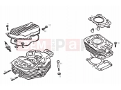 DERBI QUAD DXR 200 Cylinder