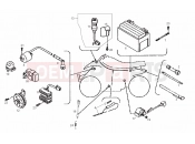 DERBI QUAD DXR 200 Electrical systems