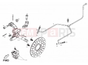 DERBI QUAD DXR 200 Guide roller