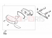 DERBI QUAD DXR 200 Headlight