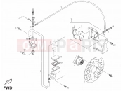 DERBI QUAD DXR 200 Rear brake