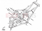 DERBI QUAD DXR 250 Central stand
