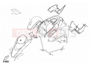 DERBI QUAD DXR 250 Frame