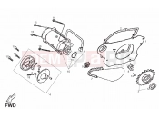 DERBI QUAD DXR 250 Starter motor