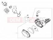 DERBI QUAD DFW 50 Air filter