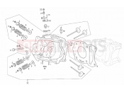 DERBI Rambla 125-250 Cylinder head