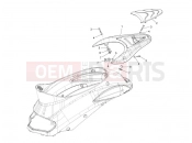 DERBI Sonar 125 Rear luggage rack