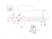 DERBI Sonar 125 Saddle/seats
