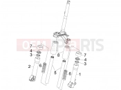 DERBI Sonar 125 Fork's components (Escorts)