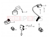 DERBI STX 150 Electrical systems