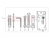 DERBI STX 150 Tools