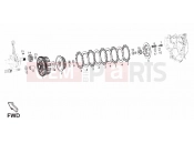 DERBI Terra 125 Clutch