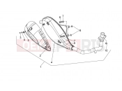 DERBI Variant Sport 125 Exhaust unit
