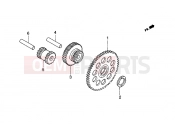 GILERA Coguar Starting gear