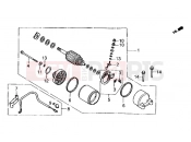GILERA Coguar Starting motor