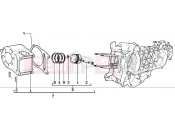 GILERA DNA 180 Cylinder-piston-wrist pin, ass
