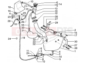 GILERA DNA 180 Fuel tank-Degaser