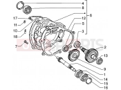 gilera DNA 180 kihajtás tengely