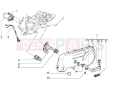 gilera DNA 50 önindító motor - berugó