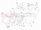 GILERA Fuoco 500 Cooling system