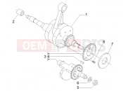 GILERA Fuoco 500 Crankshaft